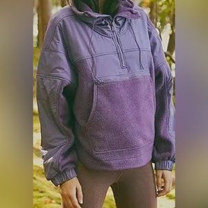 Free People Movement Care FP Rita Recycled Half Zip Puffer